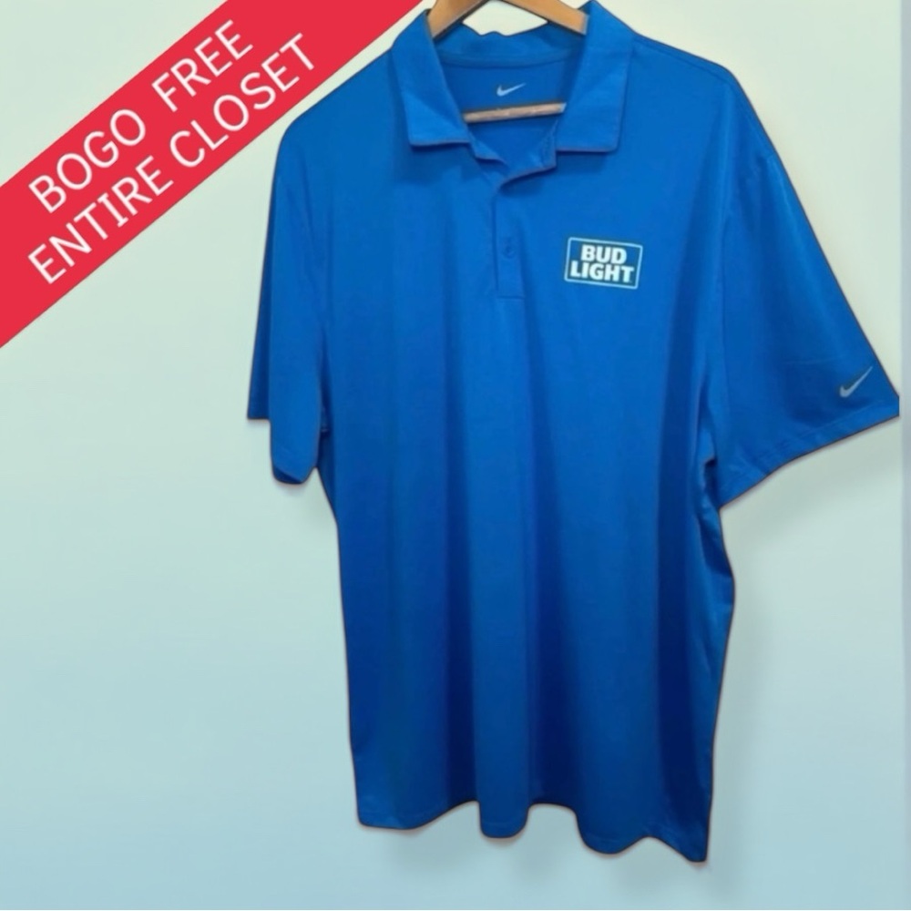 Bud Light Nike Polo Size XL